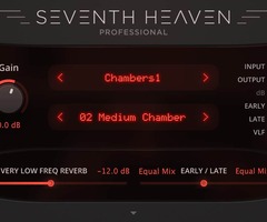 LiquidSonics Seventh Heaven Professional - Convolution plugin Reverb
