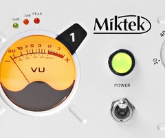 Miktek MPA-201 - Dual-channel microphone pre-amplifier